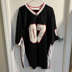 Black and White Men's Jersey Shirt